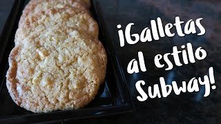 ¡Galletas estilo Subway Receta fácil [upl. by Weihs947]