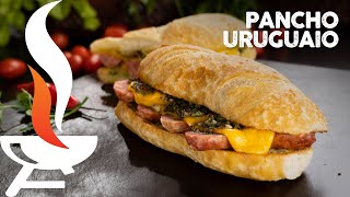 Pancho Uruguaio Pão com Linguiça I Churrasqueadas [upl. by Adile368]