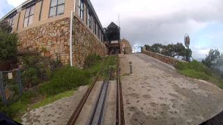 Riding the Funicular at Cape Point to the lighthouse [upl. by Lambertson]