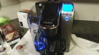 Keurig K75 Platinum Coffee Brewer Unboxing and Features Overview [upl. by Anoniw446]