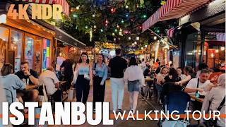 This is the Real Istanbul Karakoy Weekend Vibes  4K HDR Walking Tour Experience [upl. by Aenahs]