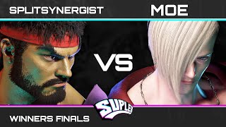 Suplex 62  Winners Finals  SplitSynergist Ryu VS Moe Ed  SF6 [upl. by Aihsat]