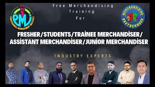 Free merchandising training for trainee assistant Fresher or student [upl. by Oshinski]