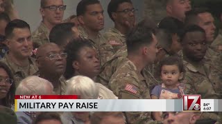 Military troops may see biggest pay raise in decades under new defense bill [upl. by Terchie681]