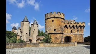 Places to see in  Metz  France  Porte des Allemands [upl. by Nnylhsa215]