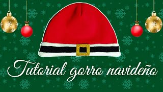 La mejor forma de hacer un Gorro Navideño fácil y creativo [upl. by Roselyn106]