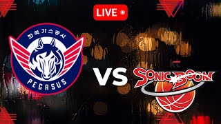 Daegu KOGAS Pegasus vs Busan KTF Sonicboom  Korean Basketball League LIVE [upl. by Eelak]