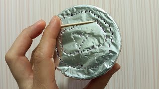 ALUMINUM FOIL  ASMR satisfying relaxing aluminumfoil foil [upl. by Wonacott]