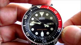 Seiko Scuba Divers Mens wristwatch automatic 200M [upl. by Paapanen]