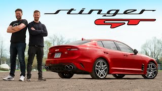 2022 Kia Stinger GT Quick Review  New Badge Who Dis [upl. by Enidanreb314]