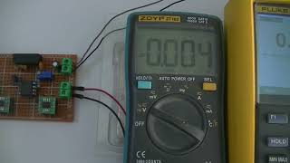 Isolation amplifier using HCNR201 optocoupler [upl. by Fries]