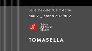 TOMASELLA  Salone del Mobile MILANO 2024 [upl. by Darya]