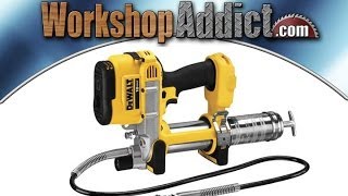 DEWALT New 20V MAX Grease Gun for HighVolume Grease Applications [upl. by Parfitt]