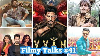 Filmy Talks 41 pushpa 2 🔥 game changer teaser review shidharth molhtra ki new movie vvan [upl. by Refinne]