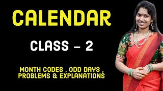 Calendars  Class 2  calendar Reasoning  arithmetic  Tips and tricks  Aptitude  Logical [upl. by Mendie]