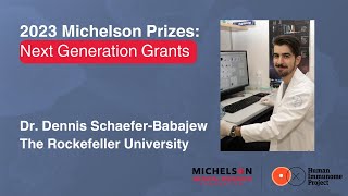 2023 Michelson Prizes Dr Dennis SchaeferBabajew [upl. by Ahsinrad]