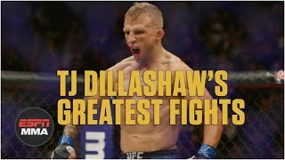 TJ Dillashaw’s greatest fights  Highlights  ESPN MMA [upl. by Pattie]