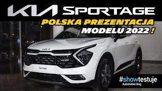 Nowa KIA Sportage 2022 GTLine 230 KM Hybrid  szczegółowa polska prezentacja  showtestuje [upl. by Revart]