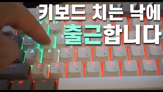 키감 미쳤어 콕스 엠프리스 35g 50g 타건소리 비교 feat 한성 gk787s [upl. by Nnahsal524]