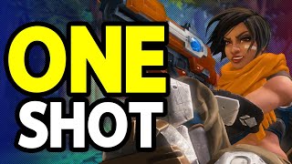 YOU CAN ACTUALLY ONE SHOT KINDA  Kinessa Paladins Gameplay [upl. by Desma]