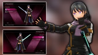 SAOLR DLC SWORD SKINS PREVIEW [upl. by Meesak]