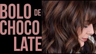 DESCUBRA A COLORAÇÃO USADA NO CABELO CHOCOLATE [upl. by Trust]