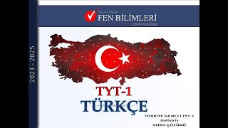 TÜRKÇE TYT 1 64551 [upl. by Ahsieket]