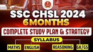 SSC CHSL 2024 6 Months Complete Strategy 🎯  SSC CHSL Syllabus 2024 Strategy By Bhragu Sir [upl. by Jackqueline]