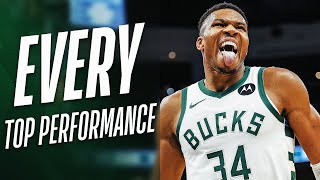 Giannis Antetokounmpos TOP Scoring Performances of the 202324 NBA SeasonSo Far  Pt1 [upl. by Varuag789]