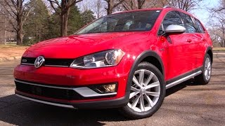 2017 Volkswagen Golf Alltrack Road Test amp In Depth Review [upl. by Ciccia]