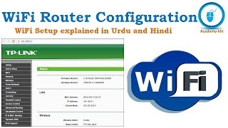 How to configure wireless router  Wireless router Configuration  WiFi setup in Urdu and Hindi [upl. by Patsy]