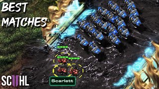 The Best StarCraft 2 Matches Ever Scarlett vs Bomber 4 [upl. by Figone755]