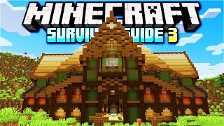 Building A Grand Storage Hall ▫ Minecraft Survival Guide S3 ▫ Tutorial Lets Play Ep45 [upl. by Sholom]