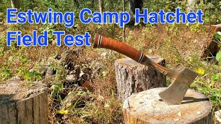 Estwing Camp HatchetField Test [upl. by Aidni]