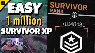 NEW 2021 1 MILLION Survivor XP in 1hr FASTEST amp EASIEST Survivor level up in Dying Light [upl. by Ardyaf]