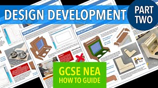 Design development 2  GCSE Design and Technology  NEA [upl. by Aisyle]