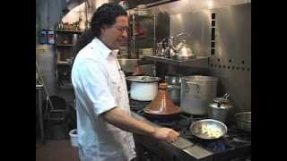 Master Chef Hamid  How to make authentic Moroccan Tagine [upl. by Aihtekal816]