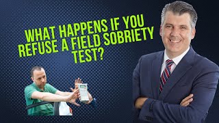 What happens if you refuse the field sobriety test duiattorney [upl. by Rahman]