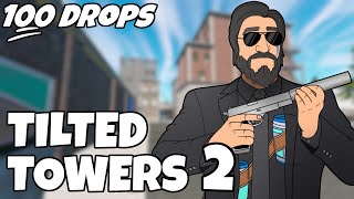 100 Drops  Tilted Towers 2 [upl. by Bazil]