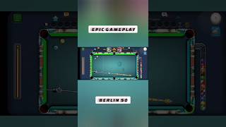 Epic Berlin Kiss Shot Gameplay shorts Berlin 8ballpool games new gaming trending reels trend [upl. by Mosier]