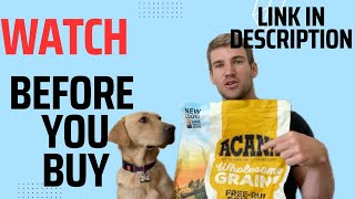 Honest Review of ACANA Wholesome Grains Dry Dog Food [upl. by Nilrem412]