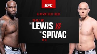 UFC Derrick Lewis vs Sergey Spivak Highlights [upl. by Gomer426]