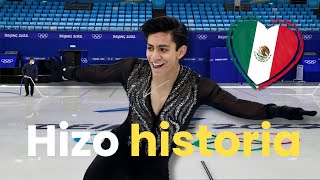 ⛸Quién es Donovan Carrillo patinador mexicano haciendo historia en Beijing 2022 BIOGRAFÍA [upl. by Everrs]