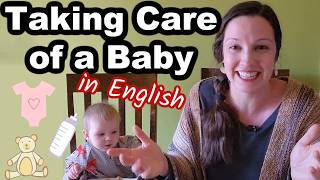 50 Vocabulary Phrases Taking Care of Baby [upl. by Ydnamron392]