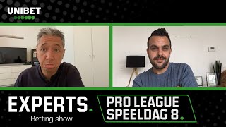 Unibet Experts – Betting Show 20202021 Speeldag 8 [upl. by Ellehciram]