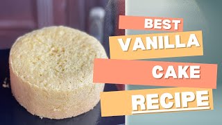 Easy vanilla cake Recipe [upl. by Aivat]