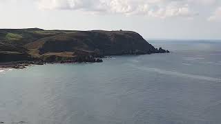 joli pointe vue sur le nez de jobourg et la baie d égalgrain [upl. by Lleinnad]