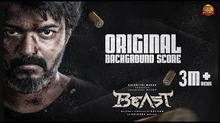 BEAST  Original Background Score  Thalapathy Vijay  Sun Pictures  Nelson  Anirudh  Pooja Hegde [upl. by Rik]