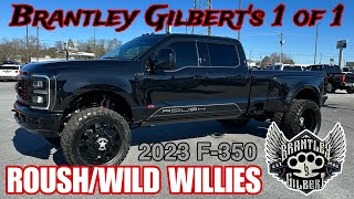 Brantley Gilberts 2023 Ford F350 ROUSH amp WILD WILLIES Super Duty [upl. by Piane461]