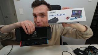 SIWIQU Nintendo Switch 4K Dock Replacement Review [upl. by Ardy176]